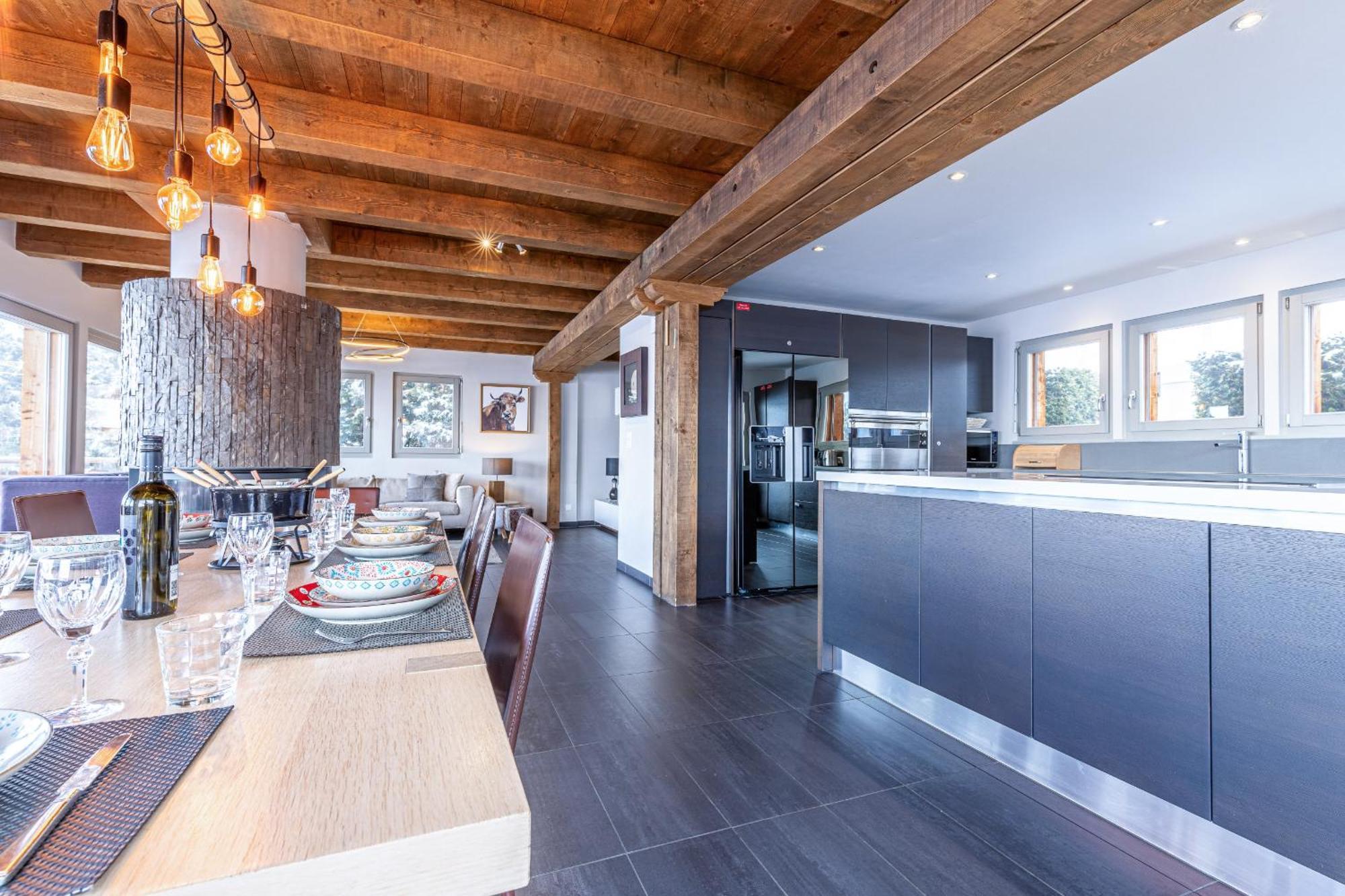Appaloosa Fabulous & Luxe Chalet 12 Pers Nendaz Bagian luar foto